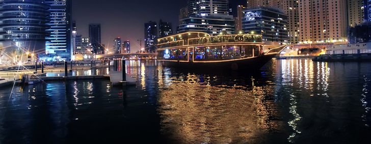 dhow cruise marina dinner tour